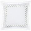 Anketi Sage Border Organic Sham by John Robshaw at Fig Linens and Home - 1