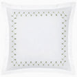 Anketi Sage Border Organic Sham by John Robshaw at Fig Linens and Home - 1