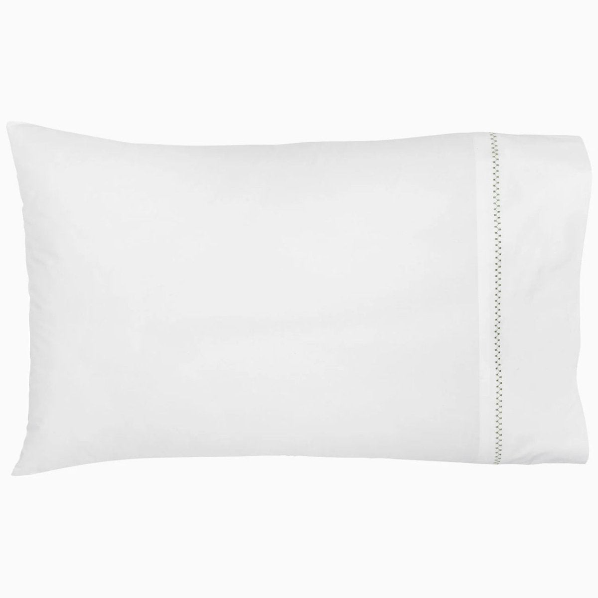 Pillowcases - John Robshaw Anketi Sage Green Bedding at Fig Linens and Home