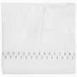 Anketi Sage Border Organic Duvet by John Robshaw at Fig Linens and Home - 1