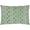 John Robshaw Ankur Mirrored Green Lumbar Pillow at Fig Linens and Home - Front View