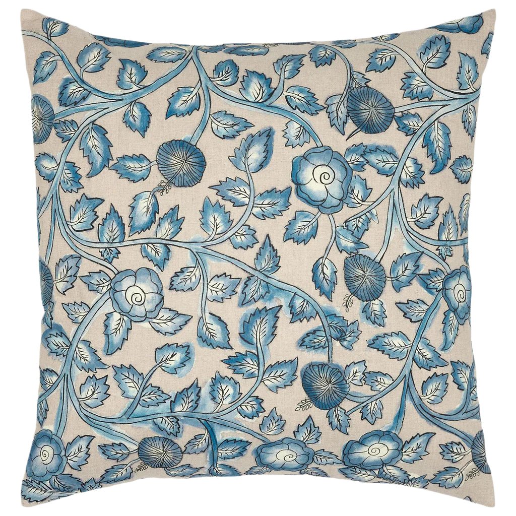 Arav Hand Painted Decorative Pillow by John Robshaw Sale at Fig Linens and Home 2