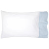 Cinde Cuff Light Indigo Organic Cotton Pillowcases by John Robshaw Textiles