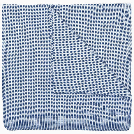 Cinde Navy Organic Duvet by John Robshaw at Fig Linens and Home - 2