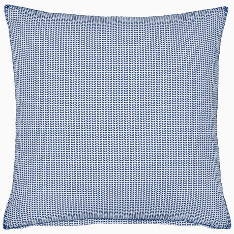 Cinde Navy Organic Sham by John Robshaw at Fig Linens and Home - 2