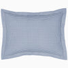 Cinde Navy Organic Sham by John Robshaw at Fig Linens and Home - 1