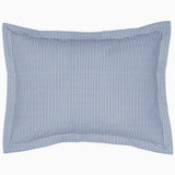 Cinde Navy Organic Sham by John Robshaw at Fig Linens and Home - 1