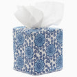 Damini Indigo Tissue Box Cover by John Robshaw at Fig Linens and Home - 1