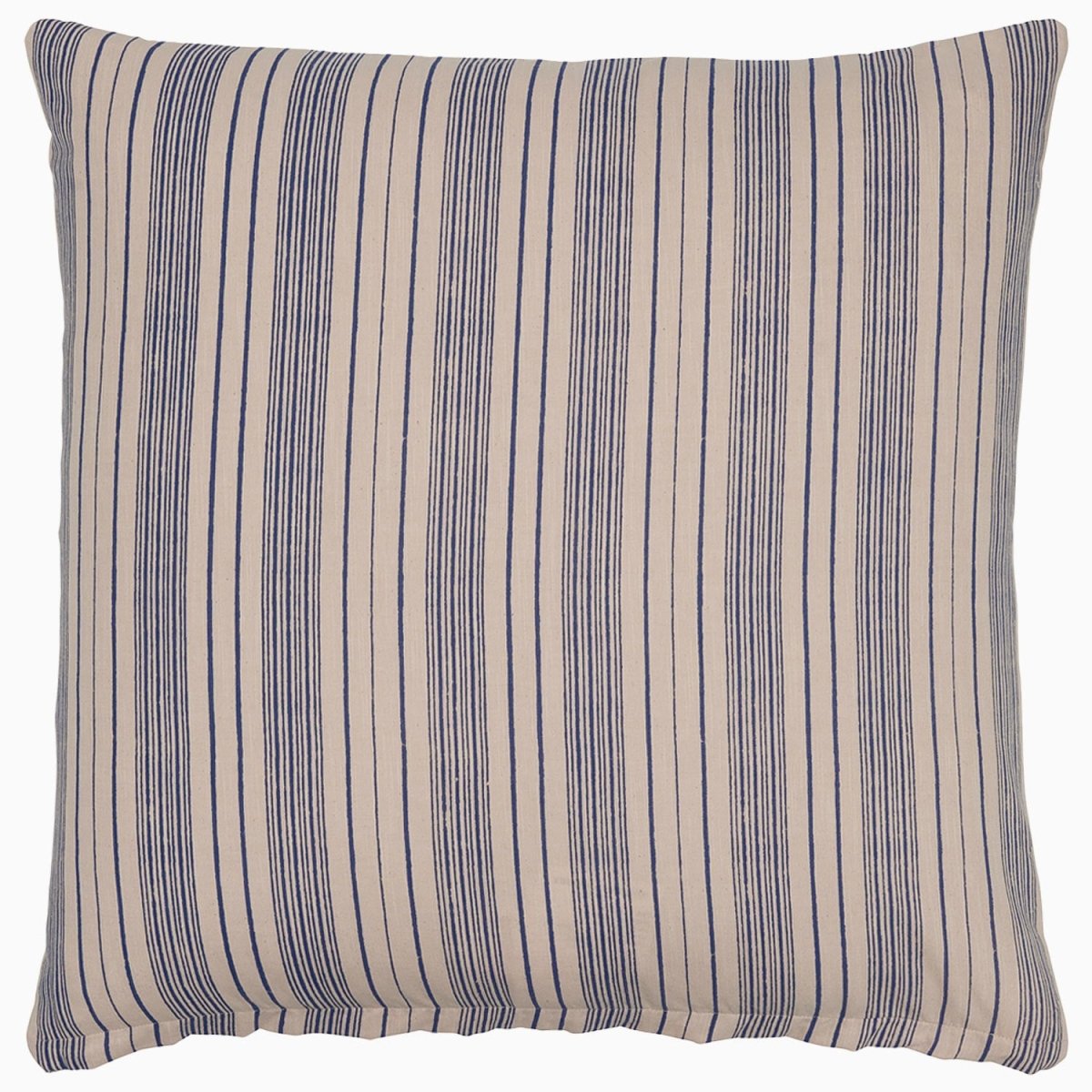 Darika Indigo Euro Sham by John Robshaw at Fig Linens and Home - Back View