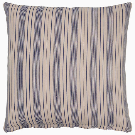 Darika Indigo Euro Sham by John Robshaw at Fig Linens and Home - Back View