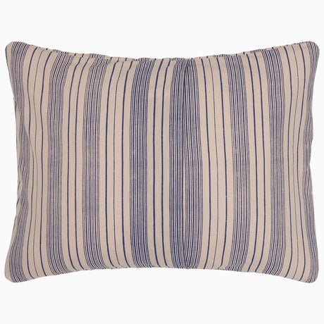 Darika Indigo Pillow Sham by John Robshaw at Fig Linens and Home - Back View