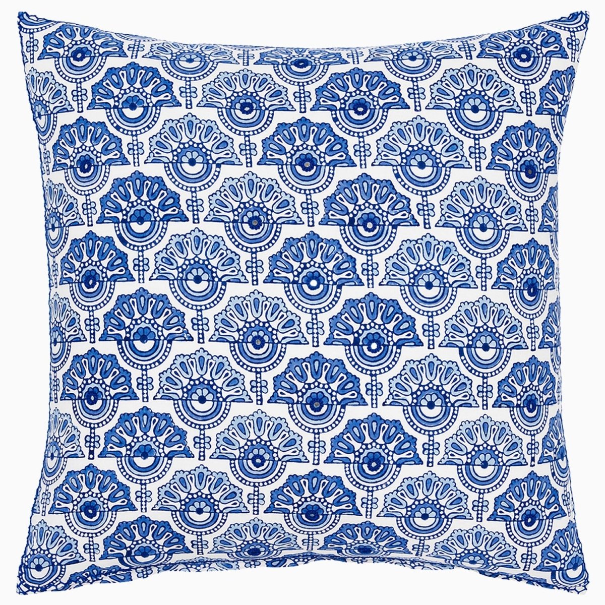 Divisha Indigo Pillow by John Robshaw at Fig Linens and Home - 1