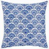 Divisha Indigo Pillow by John Robshaw at Fig Linens and Home - 1
