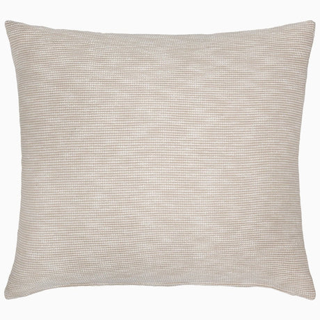 Evani Woven Natural King Euro by John Robshaw at Fig Linens and Home - 1