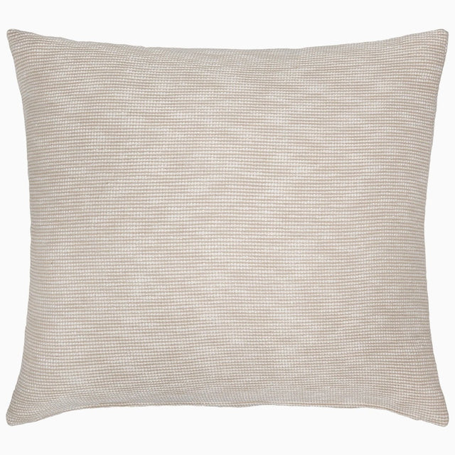 Evani Woven Natural King Euro by John Robshaw at Fig Linens and Home - 1