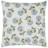Farah Light Indigo Decorative Pillow by John Robshaw at Fig Linens and Home