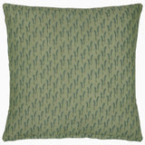 Euro Sham - Farah Light Indigo Quilts by John Robshaw at Fig Linens and Home - Back View
