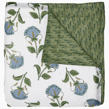 Farah Light Indigo Quilts by John Robshaw at Fig Linens and Home - View 1