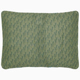 Pillow Sham - Farah Light Indigo Quilts by John Robshaw at Fig Linens and Home - Back View
