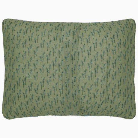 Pillow Sham - Farah Light Indigo Quilts by John Robshaw at Fig Linens and Home - Back View