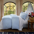 Halana Lapis Cotton Duvet Set by John Robshaw | Blue Bedding at Fig Linens and Home 1