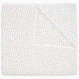 Organic Hand Stitched Coffee Quilt by John Robshaw at Fig Linens and Home - 1