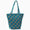 Jeeva Teal Quilted Tote Bag by John Robshaw at Fig Linens and Home - 1