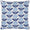 Kaavia Indigo Decorative Pillow by John Robshaw at Fig Linens and Home