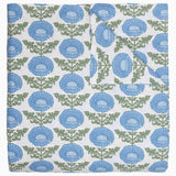 Kaavia Light Indigo Organic Duvet by John Robshaw at Fig Linens and Home - 2