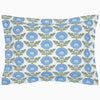 Kaavia Light Indigo Organic Sham by John Robshaw at Fig Linens and Home - 1
