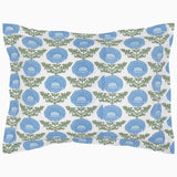 Kaavia Light Indigo Organic Sham by John Robshaw at Fig Linens and Home - 2