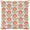 Kaavia Tangerine Decorative Pillow by John Robshaw at Fig Linens and Home