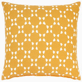 Lata Marigold Pillow by John Robshaw at Fig Linens and Home - View 1