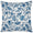 Lavana Hand Painted Decorative Pillow by John Robshaw 22" x 22" Decorative Pillow Indigo at FIG LINENS AND HOME 1