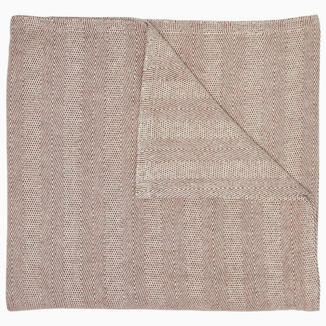 Lavanya Coffee Blanket by John Robshaw at Fig Linens and Home - 1