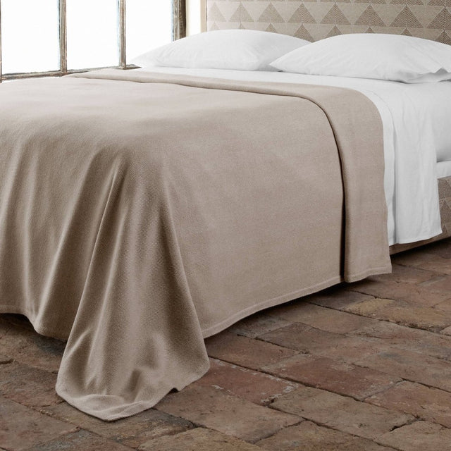 Lavanya Sand Blanket by John Robshaw at Fig Linens and Home - 2