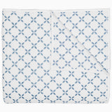 Layla Light Indigo Quilt by John Robshaw at Fig Linens and Home - 1
