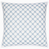 Layla Light Indigo Sham by John Robshaw at Fig Linens and Home - 2