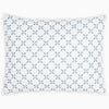 Layla Light Indigo Sham by John Robshaw at Fig Linens and Home - 1