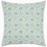 Luvika Light Indigo Pillow by John Robshaw at Fig Linens and Home - 1