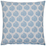 Euro Sham - John Robshaw Mali Light Indigo Organic Bedding at Fig Linens and Home 1