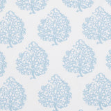 Fabric Swatch - John Robshaw Mali Light Indigo Organic Bedding at Fig Linens and Home 1
