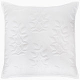 Manya White Organic Sham by John Robshaw at Fig Linens and Home - 2