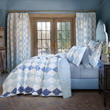 Namit Azure Quilt by John Robshaw at Fig Linens and Home - 2