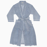 Nandi Indigo Robe by John Robshaw at Fig Linens and Home - 2