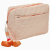 Nandi Sand Quilted Cosmetic Bag by John Robshaw at Fig Linens and Home - 1