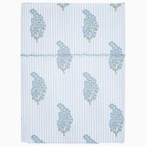 Nirvi Light Indigo Organic Cotton Sheets by John Robshaw at Fig Linens and Home - 2
