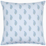 Nirvi Light Indigo Organic Sham by John Robshaw at Fig Linens and Home - 3