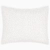 Organic Hand Stitched Coffee Sham by John Robshaw at Fig Linens and Home - 1