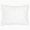 Organic Hand Stitched Sage Sham by John Robshaw at Fig Linens and Home - 1